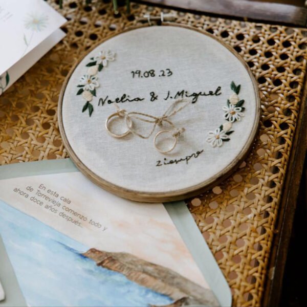 Bastidores porta anillos personalizado