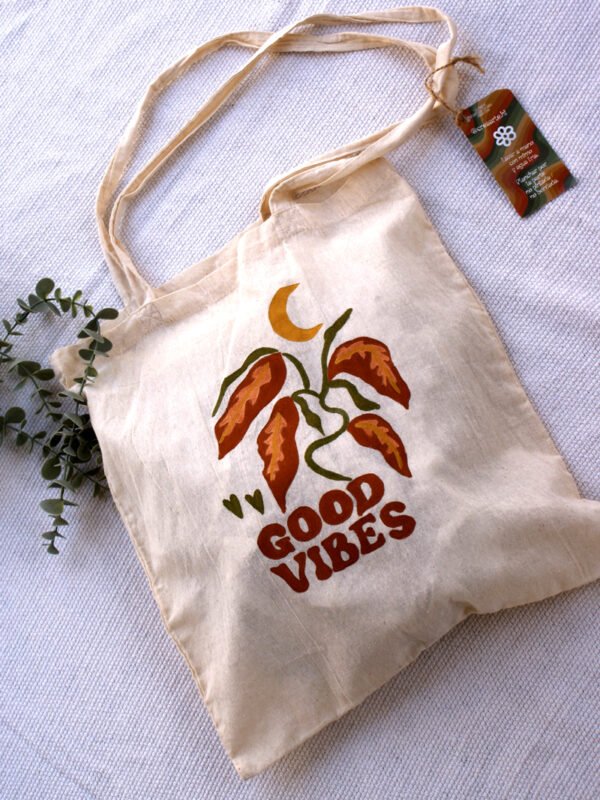 Tote Bag Pintado a Mano - Imagen 2