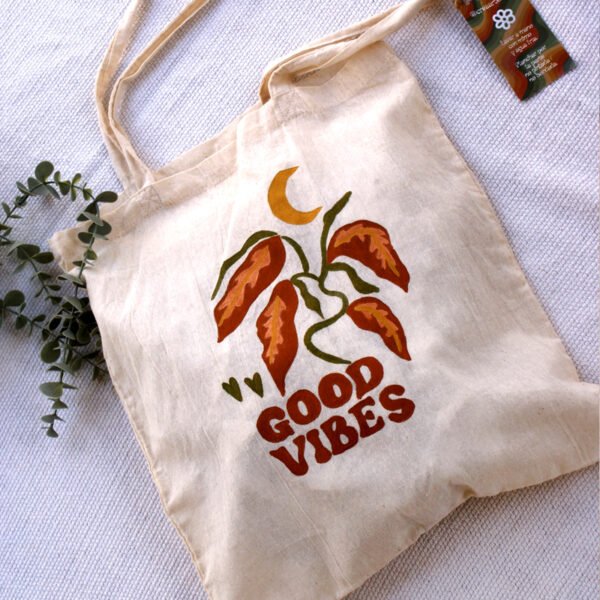 Tote Bag Pintado a Mano - Imagen 3