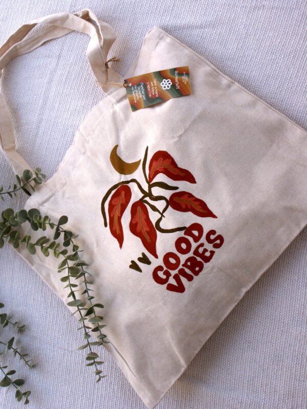 Tote Bag Pintado a Mano XL - Imagen 2