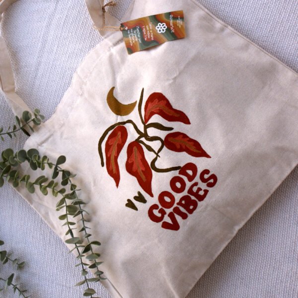 Tote Bag Pintado a Mano XL