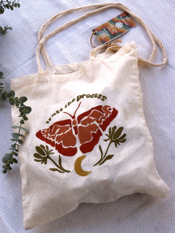 Tote Bag Pintado a Mano - Imagen 7