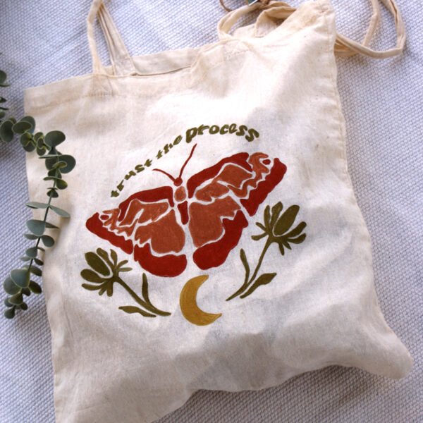 Tote Bag Pintado a Mano