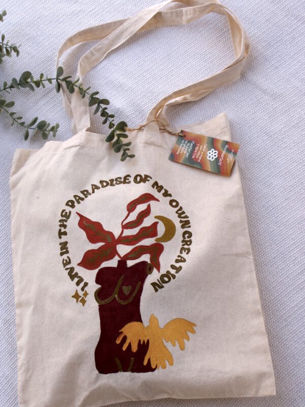 Tote Bag Pintado a Mano - Imagen 11