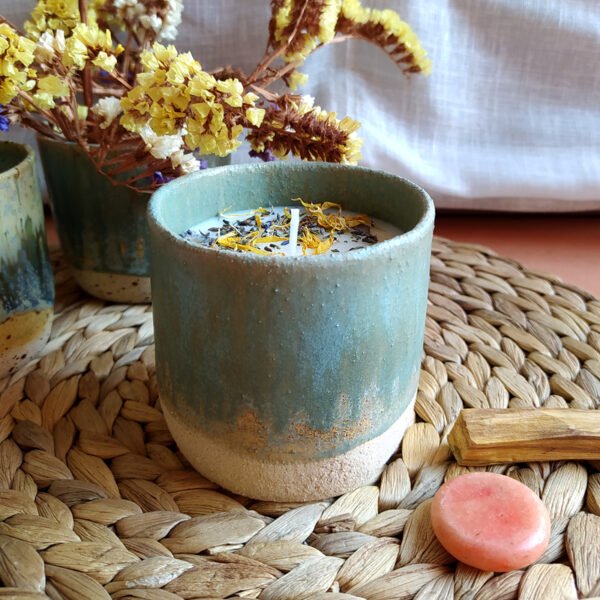 Velas Intencionadas Artesanales – Calma, Claridad, Abundancia y Amor Propio